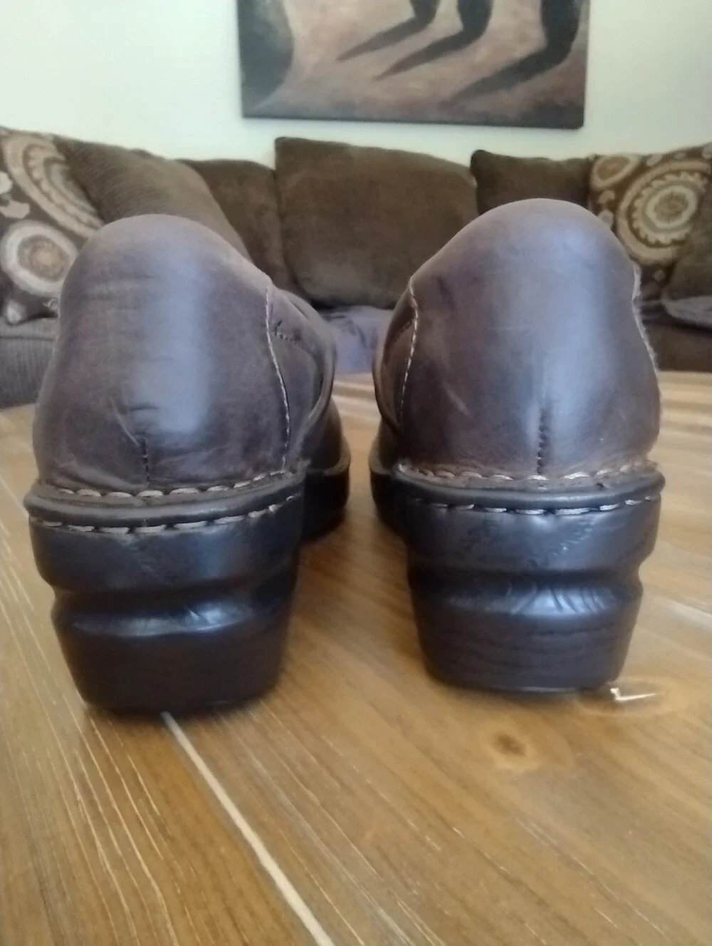 b-o-c Peggy Slip On Wedge Size 8